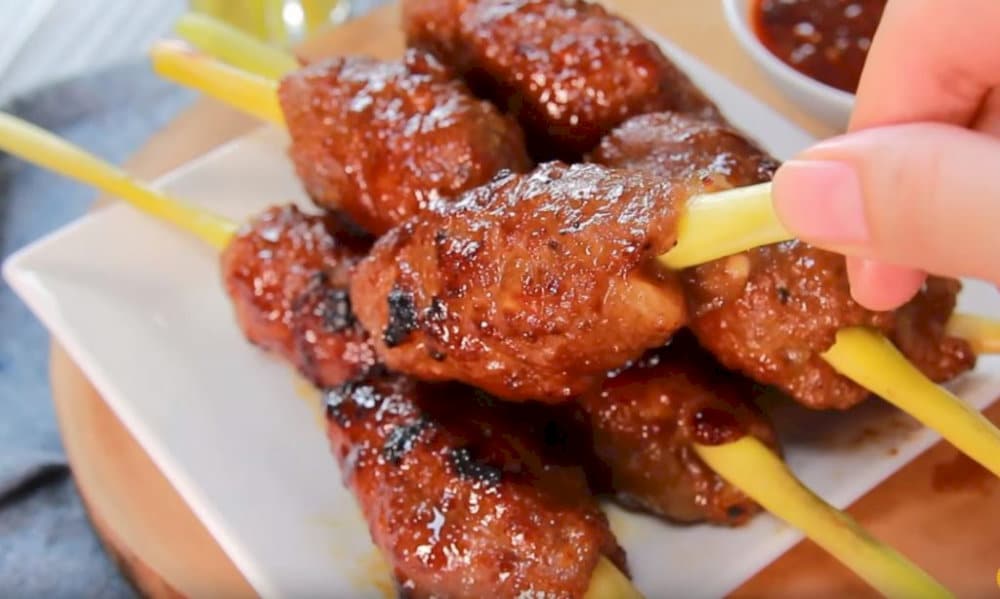 Lemongrass Grilled Beef Skewers is bold, smoky flavors on a stick